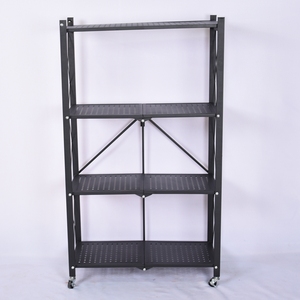 <span class=keywords><strong>Estante</strong></span> de Cocina de Gran Capacidad de Alta Calidad, Estantes de Almacenamiento de Metal <span class=keywords><strong>para</strong></span> <span class=keywords><strong>Baño</strong></span> en Blanco y Negro - Product Image 2