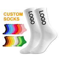 Respirant rembourré Sport basket-ball course personnalisé adulte formation actif hommes coton équipage chaussettes