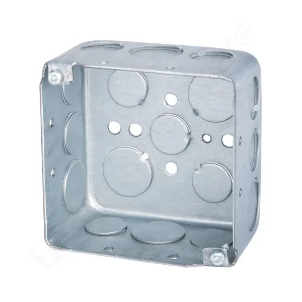 Hardware 4"square Welded Junction Electric Wire Boxes Switch Box IP65