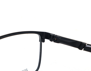 Armações de Óculos de Metal Quadradas e Confortáveis para Homens com Logo Personalizado no Atacado de Guangzhou - Product Image 6