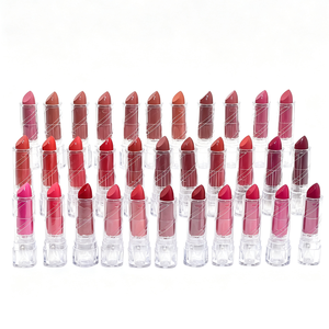33 couleurs de rouge à lèvres, fabricant d'usine, logo personnalisé, rouge à lèvres de marque privée, rouge à lèvres mat vegan de luxe, rouge à lèvres imperméable - Product Image 3
