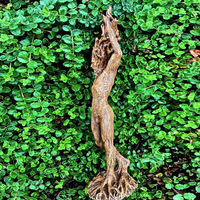 Dryad Forest Goddess Statue Harz Ornamente Green Man Harz Baum Gott Statue Ornamente