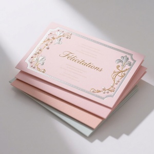 Flower Shop Custom Bouquet Special Cardboard Digital Printing Kraft Paper Art Paper High-end Sense Business <b>Card</b> - Product Image 1