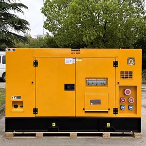 Alimentato da Cummins motore 4 b3.9-g11 super silenzioso 18kw 20kw 25kva 30kva generatore diesel set - Product Image 1