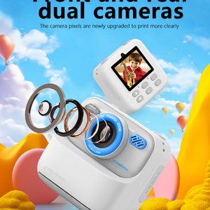 Appareil photo instantané pour enfants, écran IPS 2,4 pouces, batterie 1200 mAh, zoom numérique 16x, utilisation domestique, jeu, musique, impression photo, jouet - Product Image 3
