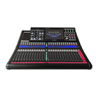 Console de mixage audio professionnelle numérique pour les spectacles sur scène et les salles de conférence, équipement vidéo et d'éclairage