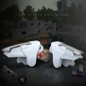 Manija del controlador de juego de aleación ABS para teléfono móvil para PUBG Joysticks Aim Shooting <span class=keywords><strong>L1R1</strong></span> Botón de tecla para IPhone Android Gaming Triggers - Product Image 2