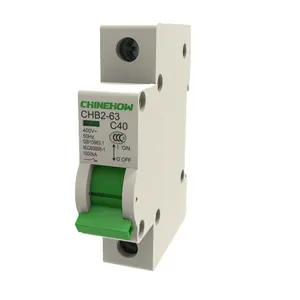 1 Pole MCB Miniature Hydraulic Magnetic Circuit Breaker use for power distribution equipment