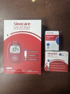 เครื่องวัดระดับน้ำตาลในเลือด <span class=keywords><strong>Sinocare</strong></span> <span class=keywords><strong>Safe</strong></span> AQ Smart แบบไม่เจาะเลือด พร้อมระบบตรวจสอบระดับน้ำตาลและแหล่งจ่ายไฟฟ้า - Product Image 4