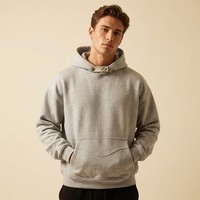Hoodie Oversize Boxy en Coton 400 g/m² avec Boutons-Pression, Personnalisable OEM, Échantillon en 7 Jours, Commande en Gros en 15 Jours, MOQ 50 pièces