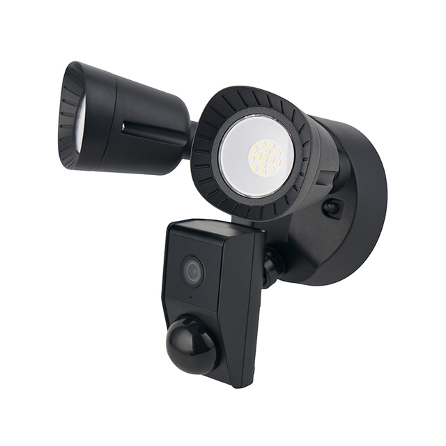 1080p HD Outdoor Wireless Motion Sensor Hidden Security Light Floodlight Camera LED IP54 Floodlight Alarm Network Compatible