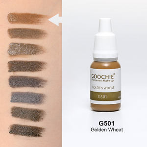 Goochie nuevo 8 colores personalizados Micro crema pigmento 10ml <span class=keywords><strong>cejas</strong></span> Microblading maquillaje permanente <span class=keywords><strong>pintura</strong></span> PMU Tatoo tinta - Product Image 5