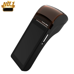 Rugged Android PDA thiết bị đầu cuối Wifi NFC Bluetooth USB cầm tay POS <span class=keywords><strong>Scanner</strong></span> và máy in cho bãi đậu xe Vé máy - Product Image 6