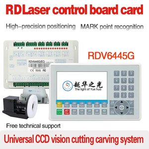Controlador de máquina láser Ruida RDC6442G 6445 CO2 nueva placa base/Panel/Key Flim con piezas de repuesto de Motor de cristal de longitud de onda de 1064nm - Product Image 4