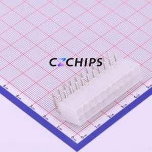 X9357WR-2x11-N2SN Wire-to-Board Pin Header Bent Lead Through Hole,P=4.2mm Connector 2x11P 4.2mm Right Angle Insert 22P - Product Image 1