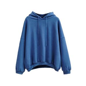 เสื้อกันหนาวมีฮู้ดแบบสวมหัวสำหรับผู้หญิง, เสื้อกันหนาวผ้าฝ้าย100% น้ำหนักเบาสวมใส่สบายสำหรับฤดูหนาว - Product Image 3