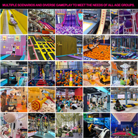Equipo de Juegos para Interiores, Obstáculos para Escalar, Circuito de Cuerdas con Sistema de Seguridad Automático, Equipo de Aventura Personalizado para Niños con Certificación CE TUV