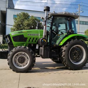 รถแทรกเตอร์ Huaxia Xtd1604 G4 ขับเคลื่อน 4 ล้อ สำหรับใช้งานในฟาร์ม ผลผลิตสูง สีเขียว - Product Image 1