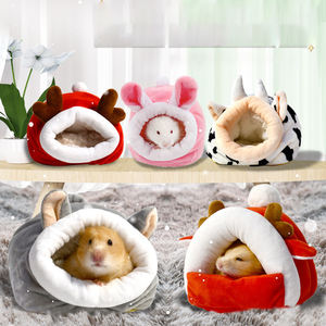 <span class=keywords><strong>Hamster</strong></span> Fournitures Coton Nid Ours En Soie Dorée Dragon chat Hérisson Écureuil Lapin-Pour L'hiver <span class=keywords><strong>Chaleur</strong></span> Et Isolation - Product Image 2