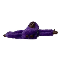 WH Peluche Singe à longs bras, Pendentif de sac, Pendentif pour sac bandoulière, Pendentif pour sac à dos, Porte-clés poupée, Porte-clés