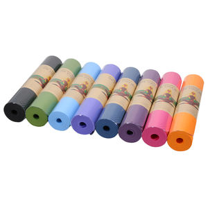 High Quality XINGYUN 6mm <b>TPE</b> Double-Sided Non-Slip Durable Waterproof Yoga Mat 183cm Factory Custom Logo Wholesale Product - Product Image 3