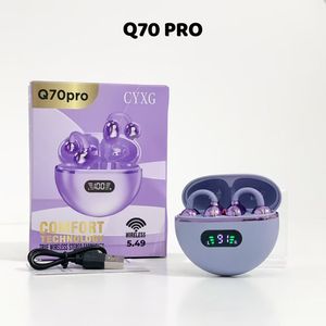 หูฟังไร้สาย Q70 Pro True Wireless Stereo Sound Hi-Fi แบบหนีบหู OWS พร้อมเคสชาร์จ - Product Image 4