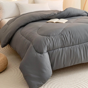 Couette de <span class=keywords><strong>lit</strong></span> en microfibre extra épaisse, écologique, moderne, fournisseur chinois OEM/ODM, édredon confortable en polyester - Product Image 4