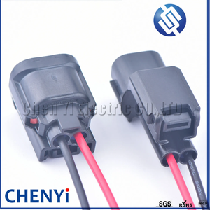 Lampu depan LED konektor kedap air, <span class=keywords><strong>2</strong></span> Pin konektor otomatis tahan air, lampu siang hari, lampu kabut, colokan harness, 6189-7408 6181-6851 untuk Honda - Product Image 3