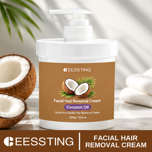Crema Depilatoria Facial y Corporal Orgánica, Suave y Nutritiva, para Piel Sensible, Venta al Por Mayor - Product Image 4