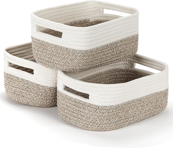 White+Light Brown Floral