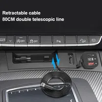 Station d'accueil Vtear pour voiture, hub de charge rapide PD 45W, pièces de décoration intérieure, accessoires automobiles pour Audi Q5 / Sportback 2018-2025