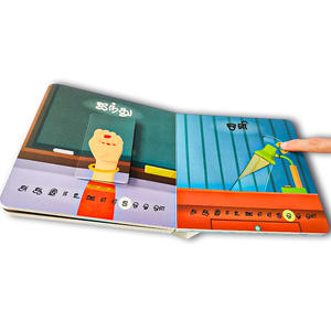 Vente en gros d'usine, livres interactifs personnalisés, papier recyclé, livres d'histoires éducatifs pour enfants, livres cartonnés de haute qualité, impression de livres - Product Image 3