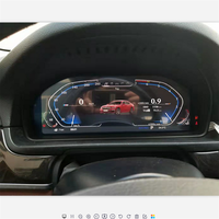 Layar Instrumen Digital Multimedia 12,3 Inci untuk BMW F10 Peningkatan Baru Seri 5 Dashboard Digital Mobil