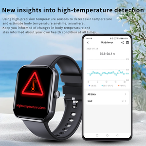 <span class=keywords><strong>Montre</strong></span> connectée avec détection <span class=keywords><strong>de</strong></span> chute, rappel d'hydratation et rappel <span class=keywords><strong>de</strong></span> consommation d'eau, fonction appel - Product Image 4