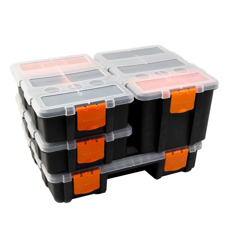 LEADLOONG-scatola delle parti classificazione scatola di immagazzinaggio scomparto in plastica cassetta degli attrezzi Hardware scatola dei componenti a vite combinata multifunzione