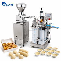 Machine automatique de formage de tartelettes aux œufs en acier inoxydable pour cuisine centralisée, avec moule personnalisé pour la pressage de pâte et la fabrication de gobelets en papier et en aluminium