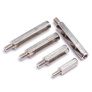 Junchen M3M4 Nickel Plated Hex Stud Male Female Isolation Stud Construction Industry Grade A Plain Carbon Steel - Product Image 2