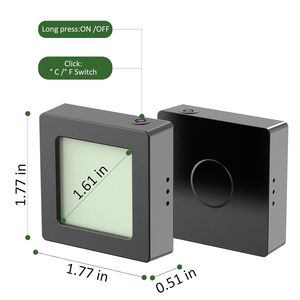 For Digital Indoor Humidity Meter <b>Thermometer</b> Temperature Controller 1/1% Accuracy CE ROHS Certified OEM Available - Product Image 2