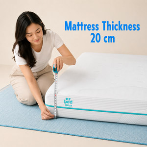 Colchón de espuma de doble confort con lados suaves y firmes para un soporte flexible al dormir en hogares, hoteles y habitaciones de huéspedes, para venta al por menor. - Product Image 6