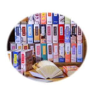 Handmade Miniature Book Greeting Cards Kit - Premium Paper <b>Craft</b> Set for Dollhouse Decor & Creative Art Projects - Product Image 2