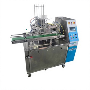 Machine de remplissage et de scellage de gobelets à double tête, moteur haute vitesse (1500 gobelets/heure), haute précision 1% pour lait réfrigéré - Product Image 2