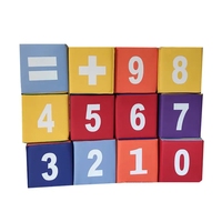 Jeu d'imagination doux jeu numéro bloc enfants Puzzle Cube ensembles de blocs de construction