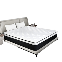Modernes Design Umweltfreundliche Luxus-Kingsize-Federkernmatratze Dicke Latex-Vakuum-Matratze Memory-Schaum Mittelfeste Stoffmatratze für Hotel und Villa