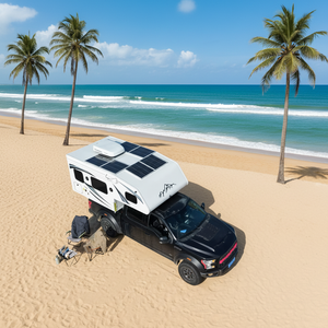 Camper pour pick-up à toit rigide de taille familiale <span class=keywords><strong>avec</strong></span> éclairage intérieur LED pour pick-up, espace de couchage spacieux pour 4 à 6 personnes - Product Image 2