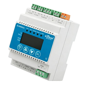 Contrôleur de vanne d'expansion électronique série Edual 24VDC, un contrôleur pour deux valves, 2m/5m/9m Temp. Alimentation de secours du capteur via - Product Image 2