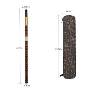 Boîte en tissu de flûte en bambou raffinée C/D/E/F/G tune Instruments de <span class=keywords><strong>musique</strong></span> flûte en bambou en gros pour débutants - Product Image 3