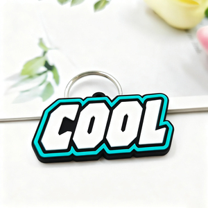 Nhà Máy Giá tùy chỉnh chất lượng cao 2D 3D PVC Móc Chìa Khóa với logo của bạn bán buôn giá rẻ Silicone cao su mềm PVC Keychain tùy chỉnh - Product Image 4