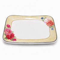 Assiette en mélamine incassable, blanche brillante, qualité alimentaire, réutilisable, passe au lave-vaisselle, pour restaurant, buffet