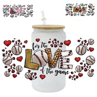 Plus de 60 motifs tendance de transferts, autocollants et décalcomanies UV DTF pour gobelets, thème équipes de football, prêts à être expédiés, pour le sport et le football