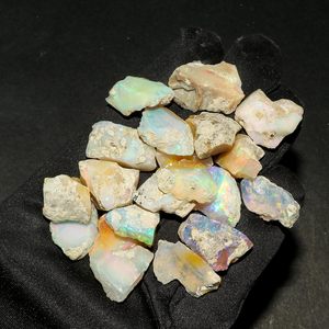 GEMKORA – opale éthiopienne brute, pierre précieuse naturelle de 20mm +, pierre de guérison naturelle, fourniture pour la fabrication de bijoux, forme irrégulière, B0F3JP7DB4 - Product Image 3